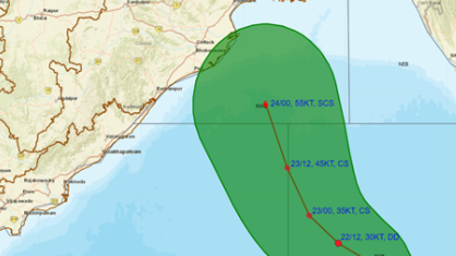 Cyclone Dana impact on Odisha, West Bengal: Find out rain time, wind speed in your city