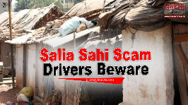 n a disturbing development, motorists traveling through Bhubaneswar's Salia Sahi slum area are falling victim to an elaborate scam involving staged accidents and subsequent extortion attempts