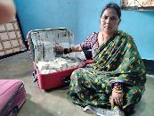 20 Kg gold with huge amount of cash seized from a woman in Puri
