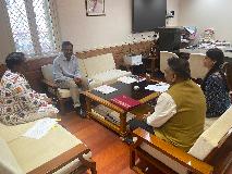 Odisha RD & PR Minister RN Naik meets RD Secy government of India in Delhi: Hopes new achievements in MNERGA & Rural works