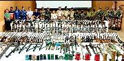 Massive haul of illegal arms recovered in Manipur