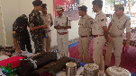 During the operation, they recovered several Maoist items, including steel drums, propaganda books, pressure bombs, and tiffin bombs. They also found improvised explosive devices (IEDs) and gelatin sticks, which may have been meant for future attacks