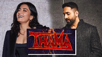 The actor, known for hits like Badhaai Ho, Shubh Mangal Saavdhan, and the Dream Girl series, stars opposite Rashmika Mandanna in the film. Thama is directed by Aditya Sarpotdar, best known for his work on Munjya.