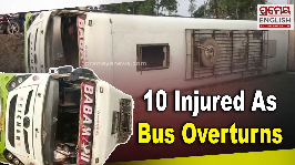 Ten injured as bus overturns in Odisha’s Jagatsinghpur