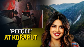 Priyanka Chopra has created a buzz in Koraput with her presence as stepped out of her hotel this afternoon.