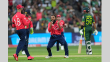 Adil Rashid in action