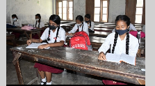 Students in examhall