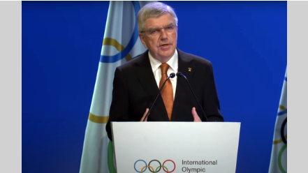 IOC Chief Thomas Bach