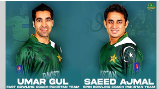 Umar Gul and Saeed Ajmal