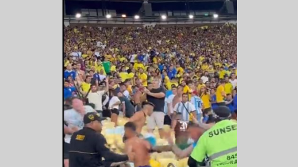 Brazil Crowd Brawl