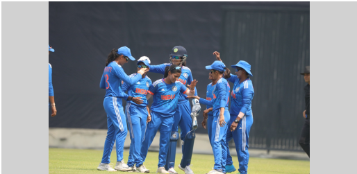 Team India on Field