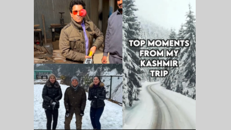 Sachin in Kashmir