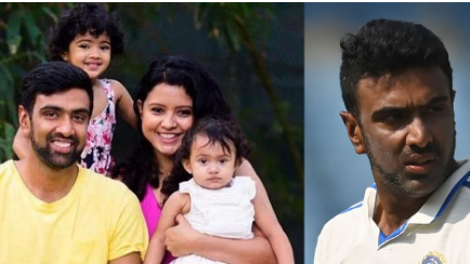 Ravi Ashwin with Family