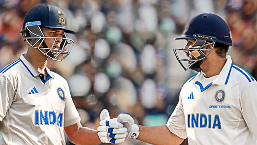 Yashasvi Jaiswal and Rohit Sharma