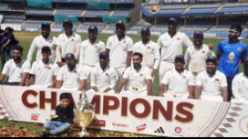 Mumbai win Ranji Trophy