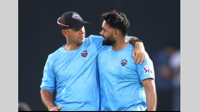 Ricky Ponting with Rishabh Pant
