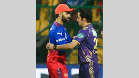 Gautam Gambhir and Virat Kohli