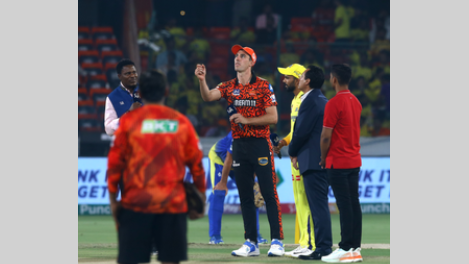 CSK vs SRH Toss