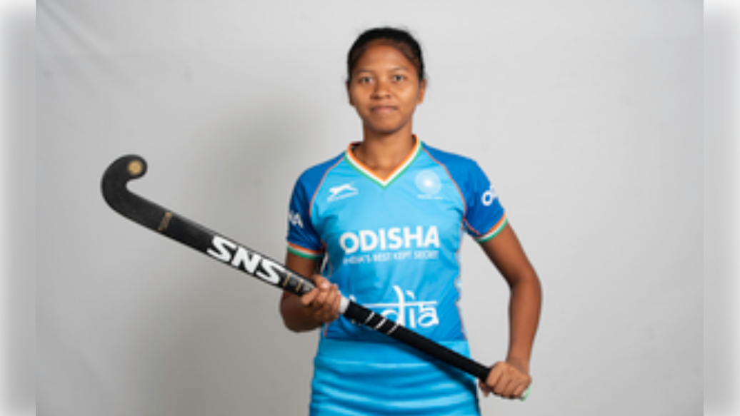 Indian Junior Woman Hockey Player