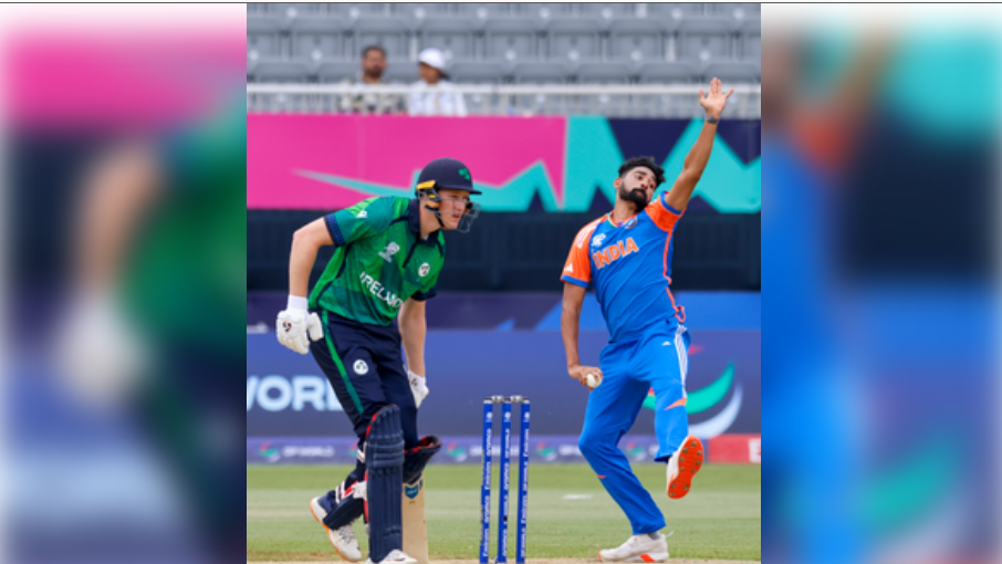 Siraj vs Ireland in T20 WC