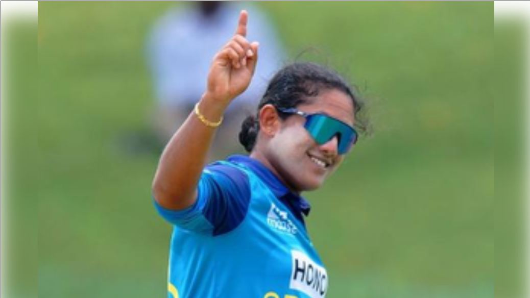 Lanka woman cricketer