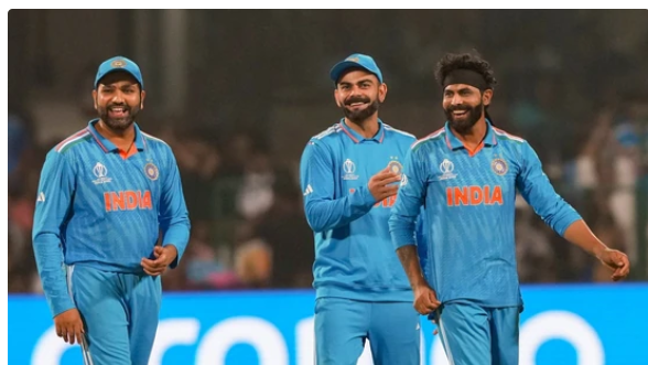 Rohiit, Kohli and Jadeja