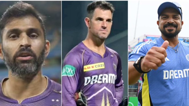 Abhishek Nayar, Ryan ten Doeschate, T Dilip