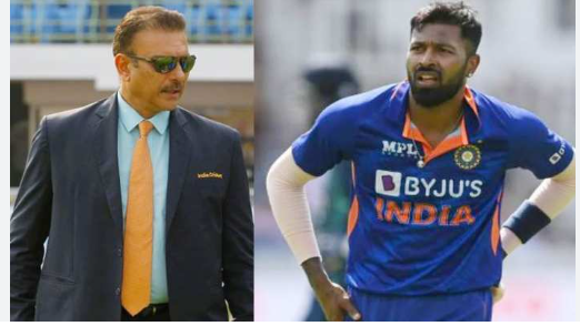 Hardik Pandya and Ravi Shastri