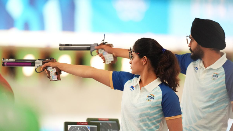 Manu Bhaker, Sarabjot Singh