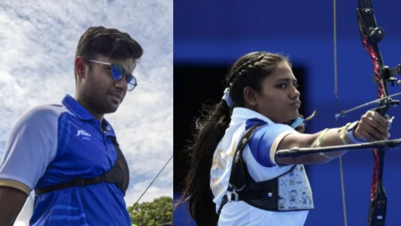 Archers Dhiraj and Ankita