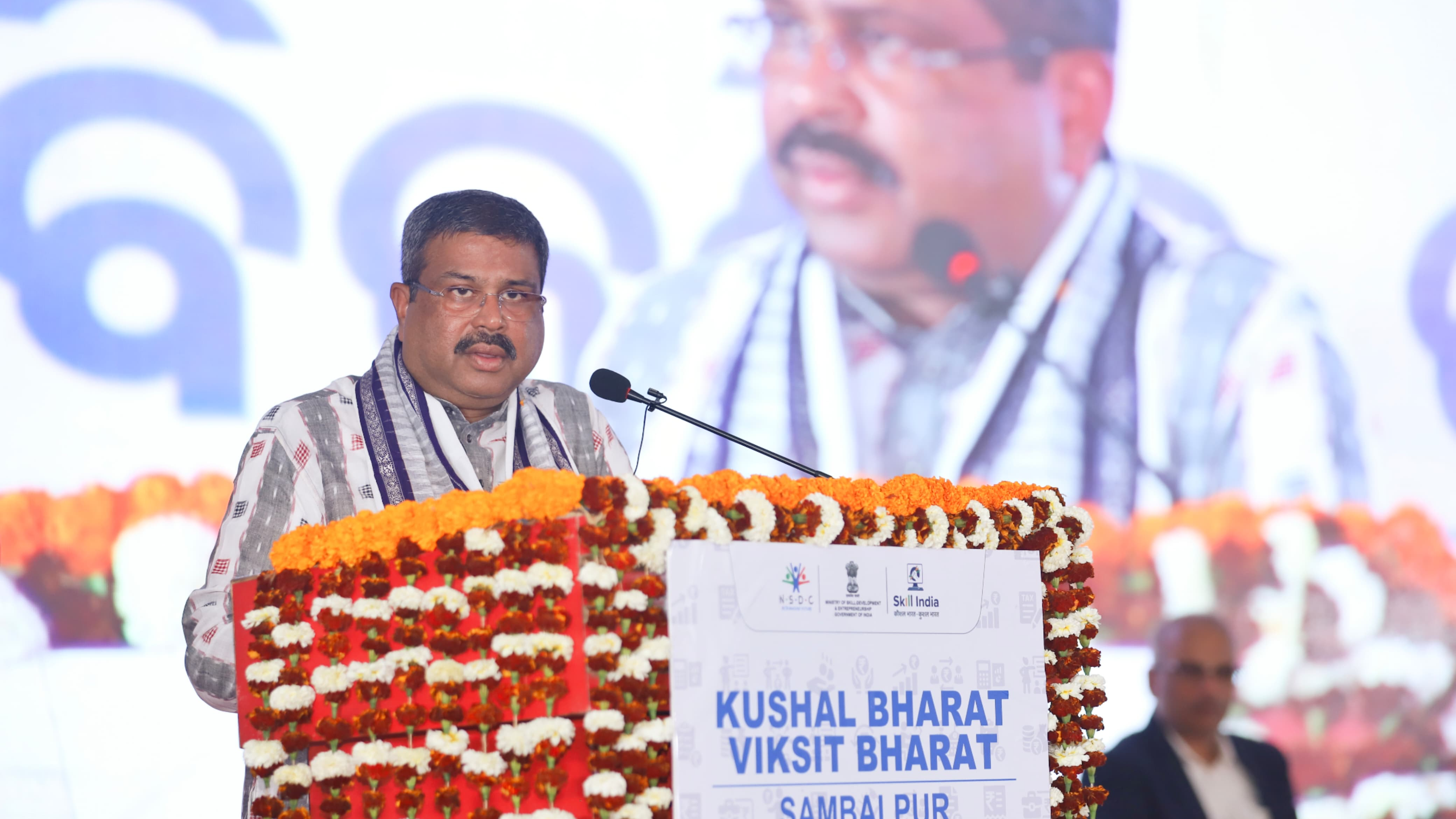 Dharmendra Pradhan, Union Minister of Education and Skill Development and Entrepreneurship on Sunday said the government's resolute dedication to shaping a Viksit Bharat is vividly demonstrated at Kaushal Mahotsav 