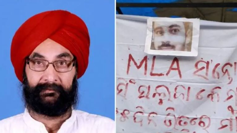  Nagar Congress Committee launched a 12-hour Kantabanji Bandh in Bolangir district after senior party leader and Kantabanji MLA Santosh Singh Saluja received a death threat yesterday.
