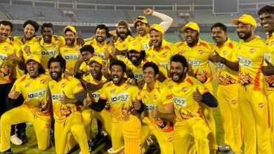 The Chennai Rhinos, led by Arya, registered an impressive win over Punjab De Sher on Sunday during the recent match of the ‘Celebrity Cricket League’.