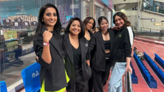 While India has been witnessing the ongoing women’s cricket carnival, top Indian actor-entrepreneur Kareena Kapoor Khan and boxing great MC Mary Kom were seen together