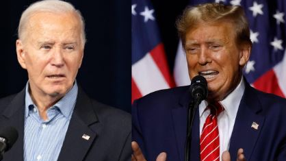 US President Joe Biden clinched the number of delegates needed to win the Democratic Party's nomination in primaries held on Tuesday. His predecessor Donald Trump will have won the Republican nomination by the end of the day.