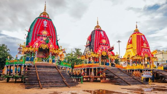 After a nine-day sojourn at the Gundicha Temple, the Holy Trinity—Lord Balabhadra, Devi Subhadra, and Lord Jagannath—will make their return to their abode, Srimandir in Puri, today.