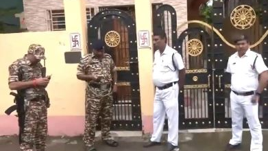 The Enforcement Directorate (ED) conducted raids and search operations at four locations on Friday, including the residence of Sandip Ghosh, the former principal of R.G. Kar Medical College & Hospital