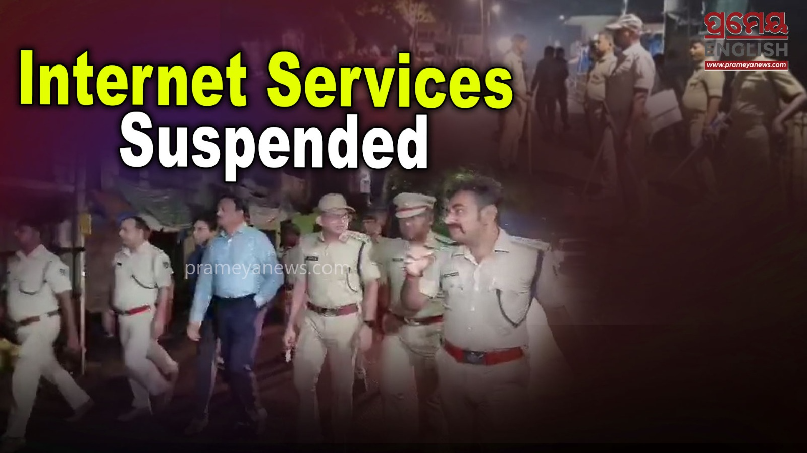  Internet services have been suspended following communal tension in the district triggered by an ‘objectionable’ social media post.