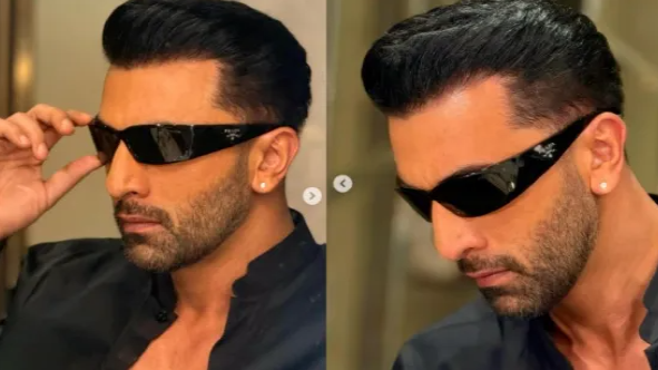 Ranbir Kapoor’s new hairstyle breaks internet, some netizens poke fun calling ‘Bournvita wala sunglasses’!  