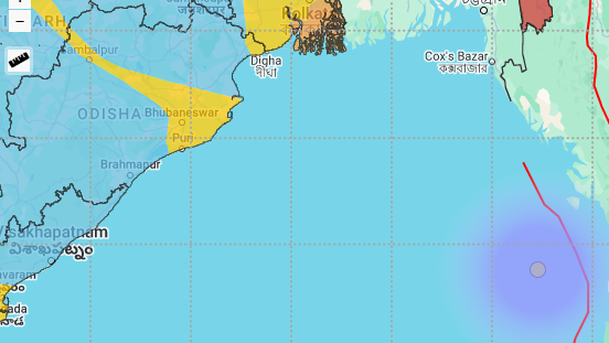 After Cyclone Dana, Bay of Bengal recorded 2 back to back earthquakes