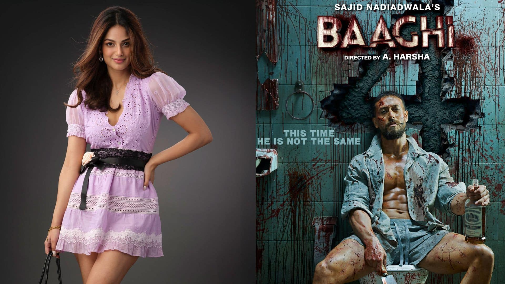 Baaghi 4 Terrible Trio – Rebel Hero Tiger Shroff’s rebel heroine Harnaaz and Khalnayak Sanjay Dutt – Revealed!