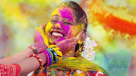 Holi, the festival of colours, is being celebrated today with great enthusiasm and joy across India and in many parts of the world