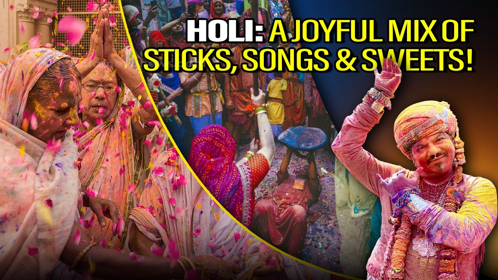 Holi, the festival of colours, is being celebrated today with great enthusiasm and joy across India and in many parts of the world