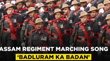 In a heartwarming display of military tradition and camaraderie, a video of soldiers from the Assam Regiment performing the lively "Badluram ka Badan" dance has captured the nation's attention.