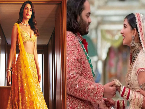 Priyanka Chopra at Ambani wedding