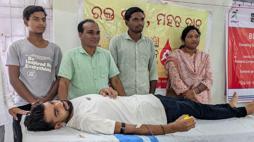 Blood donation camp