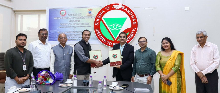 SOA signs MoU with MR Vishwavidyalaya