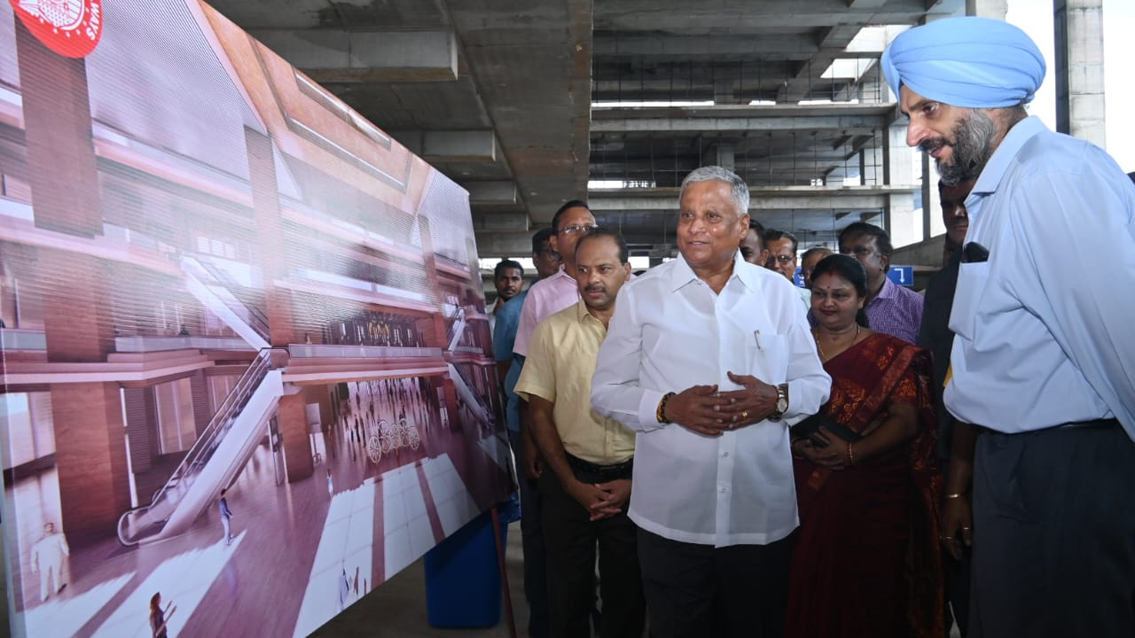Union Minister of State for Railways V. Somanna
