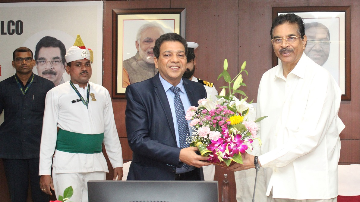 Odisha Governor at NALCO
