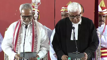 Justice Subhasis Talapatra on Tuesday took oath as the 33rd Chief Justice of the High Court consequent upon the superannuation of its former Chief Justice Dr. S. Muralidhar.